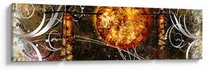 Obraz malarstwa z epoki starożytnej (170x50 cm)