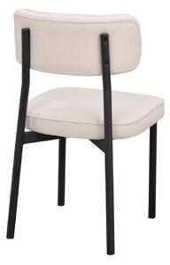 Biało-beżowe krzesła zestaw 2 szt. Paisley – Rowico