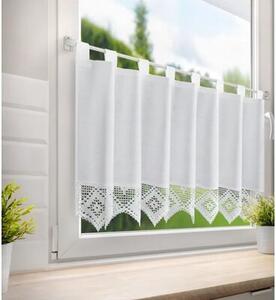 Firana gotowa EUROFIRANY Isaac 150 x 30 cm BiaÅy