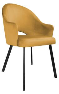 Krzesło Velvet noga czarna PROFIL MG15