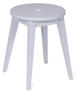 Biały stołek z drewna kauczukowego Club – Bonami Selection