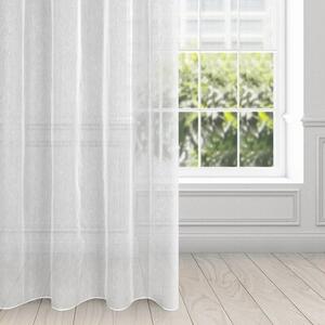 Firana gotowa EUROFIRANY Adel 140 x 250 cm BiaÅy