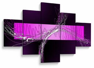 Abstrakcyjny obraz (125x70 cm)
