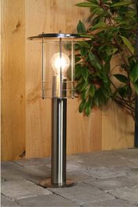 Luxform Ogrodowa lampa słupek Phoenix, srebrny, 230 V, LUX1707S