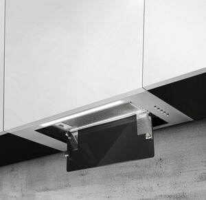 Okap AFRELLI AW-5 Piano Classic 60 Inox/czarne szkÅo 428m3/h 65dB klasa D