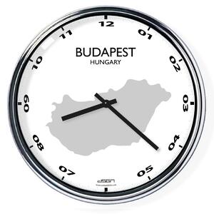 Zegar ścienny do biura: Bukareszt, Wybierz kolor Ciemny