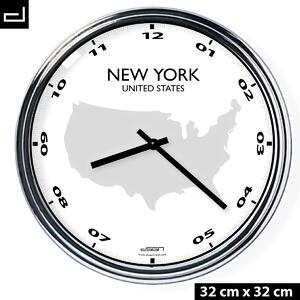 Zegar ścienny do biura: New York, Wybierz kolor Jasny