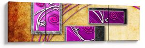 Obraz abstrakcji (170x50 cm)