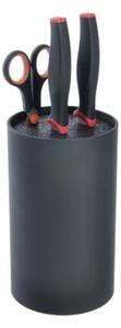 Blok na noże Orion Black, ⌀ 11 cm