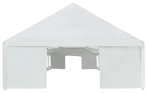Namiot imprezowy z PE, 6 x 16 m, biały