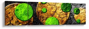 Obraz abstrakcji - Kule (170x50 cm)