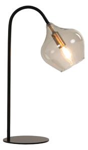Czarna lampa stołowa (wysokość 50,5 cm) Rakel – Light & Living