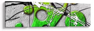 Abstrakcyjny obraz (170x50 cm)