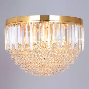 Lampa sufitowa glamour złota CHARLOTTE 50 cm
