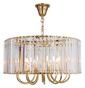 Lampa wisząca glamour złota PARIS 60 cm