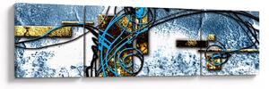 Abstrakcyjny obraz (170x50 cm)