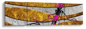 Obraz abstrakcji (170x50 cm)