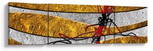 Abstrakcyjny obraz (170x50 cm)