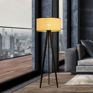 Lampa stojąca podłogowa Emibig 1xE27 60W ASTON LP1 RATTAN 1149/LP1