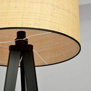 Lampa stojąca podłogowa Emibig 1xE27 60W ASTON LP1 RATTAN 1149/LP1