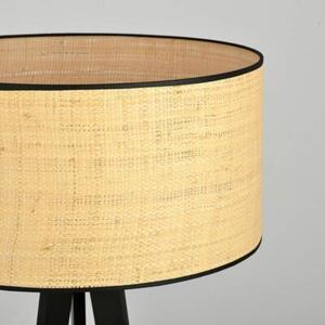 Lampa stojąca podłogowa Emibig 1xE27 60W ASTON LP1 RATTAN 1149/LP1