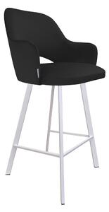 Hoker krzesło barowe Milano podstawa Profil biała MG19