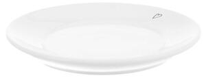 Spodek mały talerzyk ceramiczny biały SERCE 12 cm