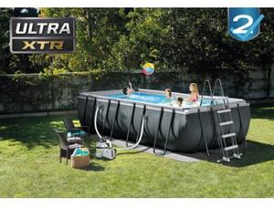 Basen ogrodowy stelażowy ULTRA XTR INTEX 26356 NP kolor grafitowy