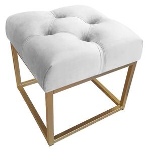 Pufa CHESTERFIELD LOFT ławka postawa złota MG39