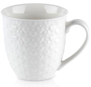 Kubek ceramiczny serca 580 ml