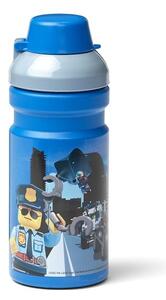Dziecięca niebieska butelka na wodę LEGO® City, 390 ml