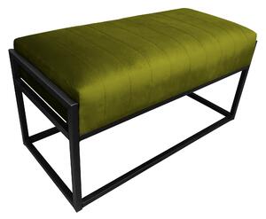 Ławka KAYA LOFT BL75 pufa podnóżek metal