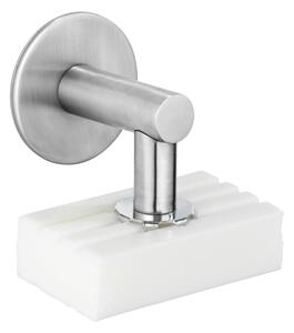 Magnetyczna mydelniczka ze stali nierdzewnej Wenko Turbo-Loc® Matte
