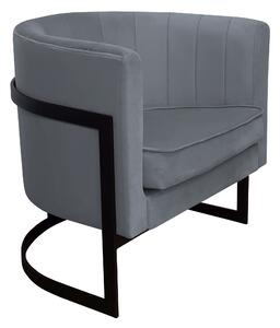 Fotel Glamour podstawa czarna BL14