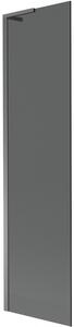 Mexen Next L parawan nawannowy 1-skrzydłowy 50 x 150 cm, grafit, gun metal - 895-050-000-03-40-95