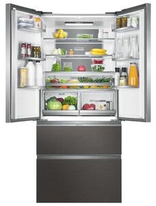 Lodówka HAIER HB18FGSAAA Side by Side No frost 190cm Tytanowy System ABT