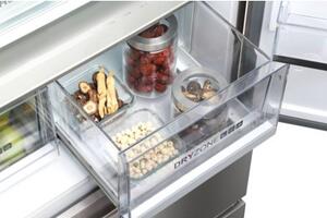 Lodówka HAIER HB18FGSAAA Side by Side No frost 190cm Tytanowy System ABT