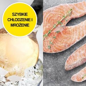 Lodówka SAMSUNG RS70F65KETEO AI Side by Side No Frost 178.4cm Stal szczotkowana Podajnik wody Kostkarka