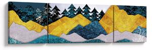 Obraz - Krajobraz polarny (170x50 cm)