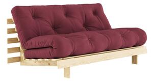 Czerwona rozkładana sofa 160 cm Roots – Karup Design