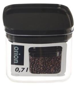 Pojemnik na produkty sypkie z pokrywką i uszczelką kwadratowy 700 ml