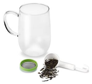 Zaparzacz do herbaty słuchawka zielona mantecodesign