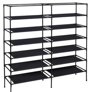 Szafa tekstylna GOCKOWIAK Gabi Zebra (120 x 30 x 110) Szaro-biaÅy