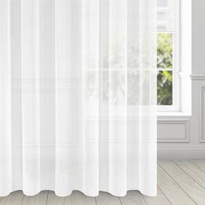 Firana gotowa EUROFIRANY Sakali 350 x 250 cm BiaÅy