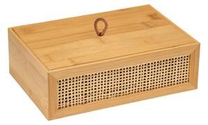 Bambusowy organizer łazienkowy Wenko Allegre, 22x7 cm