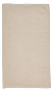 Beżowy bawełniany ręcznik szybkoschnący/frotte 50x85 cm Quick Dry – Catherine Lansfield