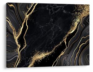 Obraz złotej abstrakcji (70x50 cm)