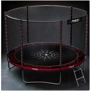 Trampolina NEO-SPORT NS-06Z241 FI 183 cm Czarno-czerwony