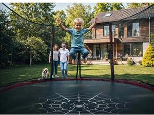 Trampolina NEO-SPORT NS-06Z241 FI 183 cm Czarno-czerwony