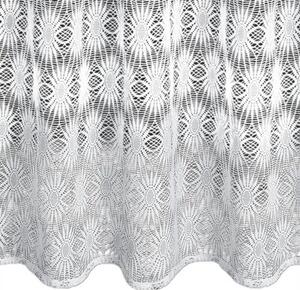 Firana gotowa EUROFIRANY Rozi 140 x 250 cm BiaÅy